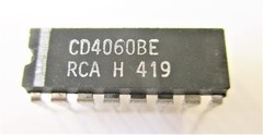 RCA H 419 CD4060BE Chip 16 Pin Qty 2 New