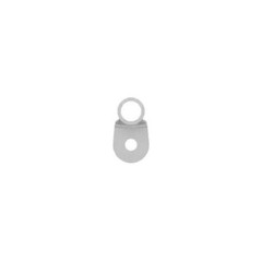 TE Connectivity 322905, 1/0 AWG, Closed Barrel, Right Angle, Ring Terminal, 1 pc