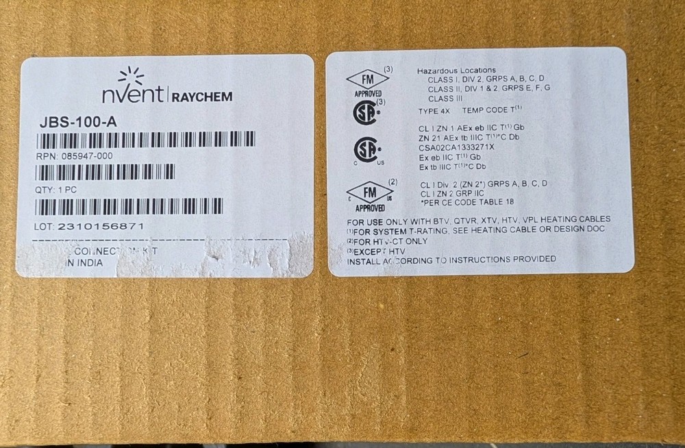 1PC Brand New Factory Sealed – JBS-100-A junction box JBS-100-A Illinois Stock