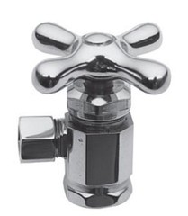 Brasstech 401X/03N Angle Valve 1/2 in. IPS Uncoated Polished Brass Living