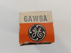 *Lot of 9* General Electric Vacuum Tubes, 5AV8, 6AW8A, 6BK5, 6BC8, 3CB6, 6BY6…