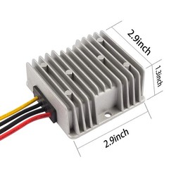 Industrial DC 12V 24V to 6V 20A Voltage Regulator Converter 120W IP68 Rated
