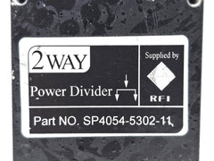 RFI SP4054-5302-11 POWER SPLITTER, 2-WAY, 400-540 MHZ, 100W, N-FEMALE