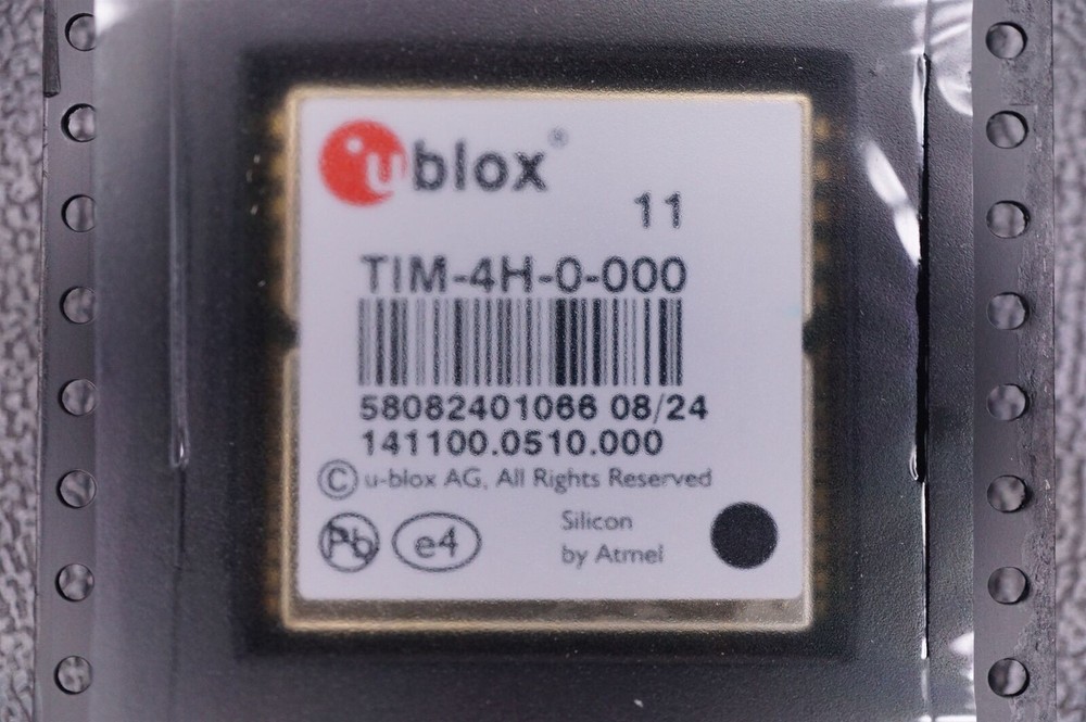 TIM-4H-0-000-1 U-Blox GPS Module Antaris 4 Engine 16 Channel 25.4mm x 25.4mm