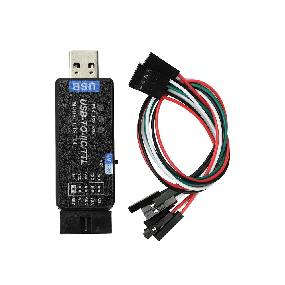USB to IC2 IIC/TTL Serial Port UART Communication Module Flashing Downloader
