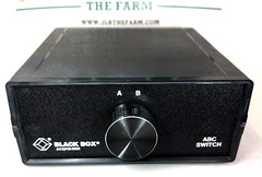 BLACK BOX, MODEL SWL025A-FFM, ABC DUAL SWITCHES, DATA COMMUNICATION, NOS, S