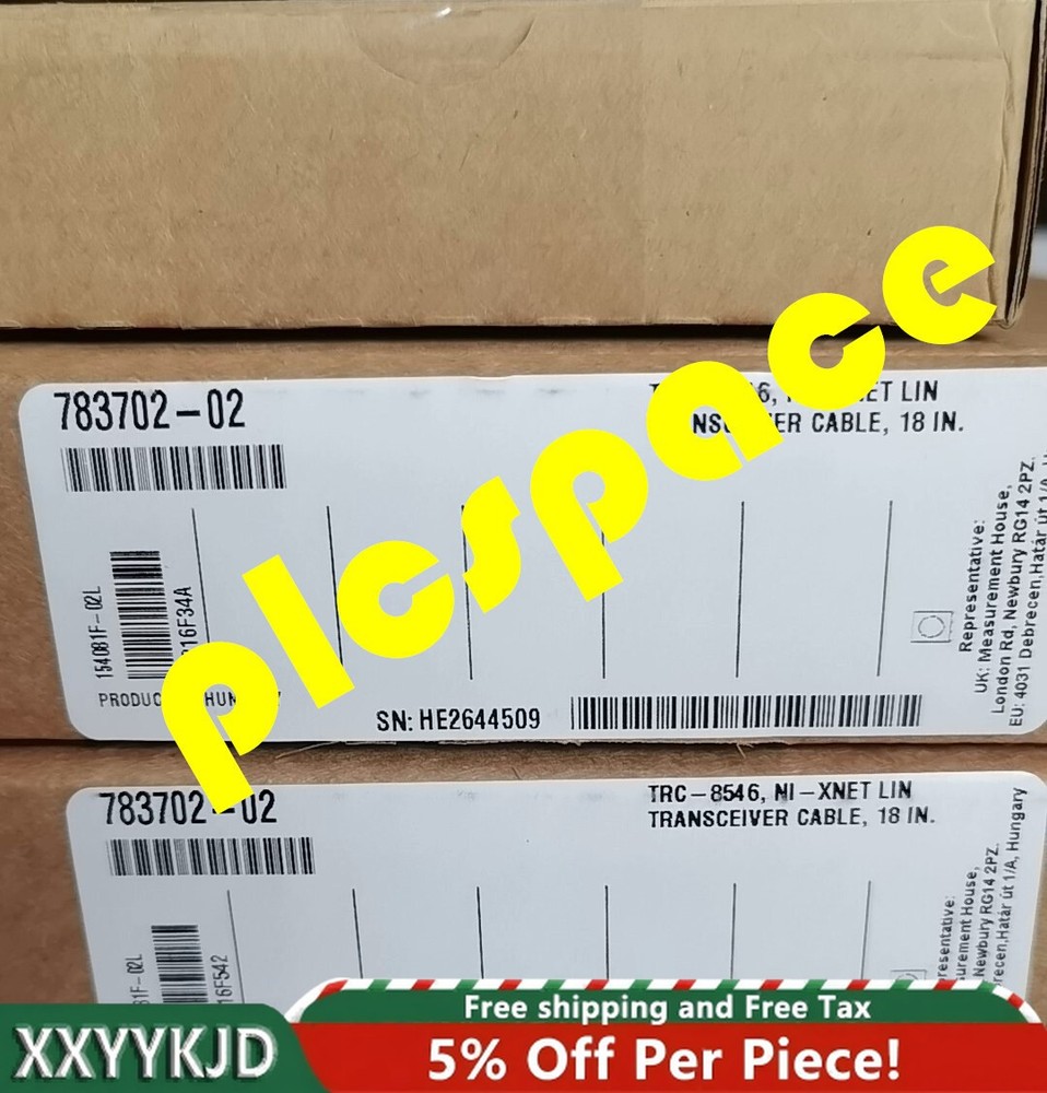 NI TRC-8546 783702-02 brand new communication cable Express DHL or FedEx