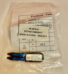 Cisco 39-0278-01 ADP OPTI Loopback Fiber Self-Test Testing Unit, ADP, OPTI, LC,