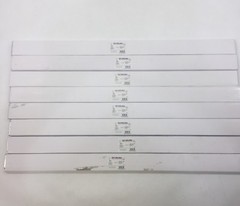 LOT OF 8 GARVIN INDUSTRIES STRAIGHT BRACKET FOR RECESSED LIGHTS.