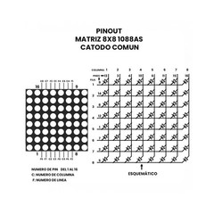 NEW 1PC 8×8 LED dot matrix MAX7219 display DIY kit MCU control module #YT 1088AS