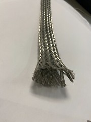 10 FEET 1 1/2 INCH TUBULAR BRAIDED GROUND STRAP GROUNDING MADE IN USA