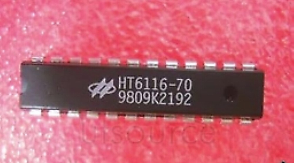 2pcs HOLTEK HT6116-70 DIP-24 CMOS 2Kx8-Bit SRAM RH