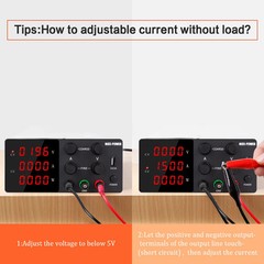 DC Power Supply 30V 10A 300W Workbench Voltage and Current Regulator