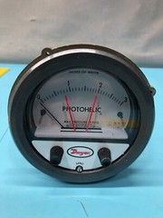 DWYER SERIES 3000 PHOTOHELIC PRESSURE SWITCH GAUGE, 3000-00NC, 147427