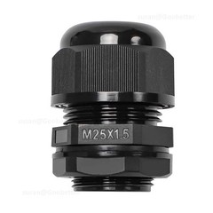 IP68 WATERPROOF BLACK CABLE GLAND COMPRESSION JUNCTION M8/10/12/14/16/18/20-114