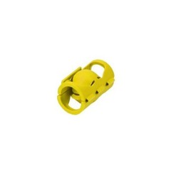 (100) Siemon CCC-0.63-C10-YL YELLOW Color Coded Cuff, 0.63 Cable O.D. New in Bag