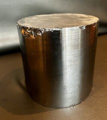 Silicon Si Crystal Ingot Wafer Material 14lbs 13oz. 6” tall x 6” diameter