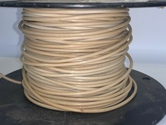 MACHINE TOOL WIRE, 10 AWG, SOLID COPPER, BLACK, THHN/THWN-2, 600V, 220′ EST