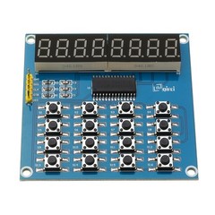TM1638 LED Display 8Bit Digital Tube Module 16 Keys Keyboard for Arduino DIY