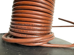 CME E102470 Brown Machine Tool Insulated Wire 10 AWG Approx 45′ Long, 2 lbs 3oz