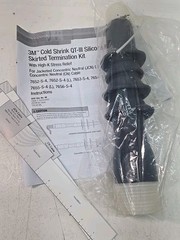 3M 7652-S-4-1/0 Cold Shrink QT-III Termination Kit, CN & JCN Cable, 5-25/28 Kv