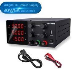DC Power Supply 30V 10A 300W Workbench Voltage and Current Regulator