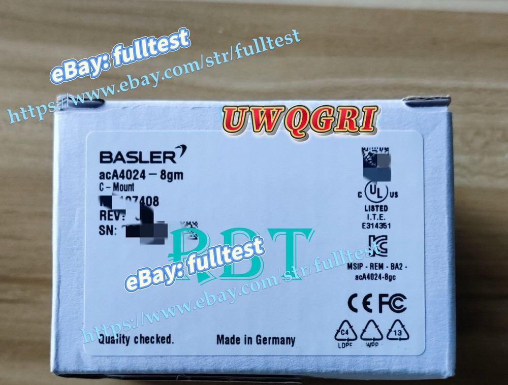 BASLER acA4024-8gm acA4024-8gm industrial camera brand new