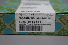 Phoenix Contact PSR-PS22-1NO-1NC-24VDC-SC Safety Relay 2702524 Sealed
