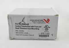 Veris X040AAB Control Transformer Foot Dual Threaded Hub Mounting 24-120VAC 4…