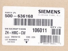 Siemens 500-636168 ZH-HMC-CW Ceiling-Mounted Fire Alarm Horn Strobe – NEW Sur…