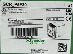 SCHNEIDER POWERLOGIC GCR_P5F30 PROTECTION RELAY MEM BACKUP P5F30-BACB-GAAAH-BAEK