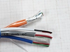 Carol 4ERS1S 18/4C+22/3P+22/4C+22/2C Riser Access Control Cable CMR Blue /50ft
