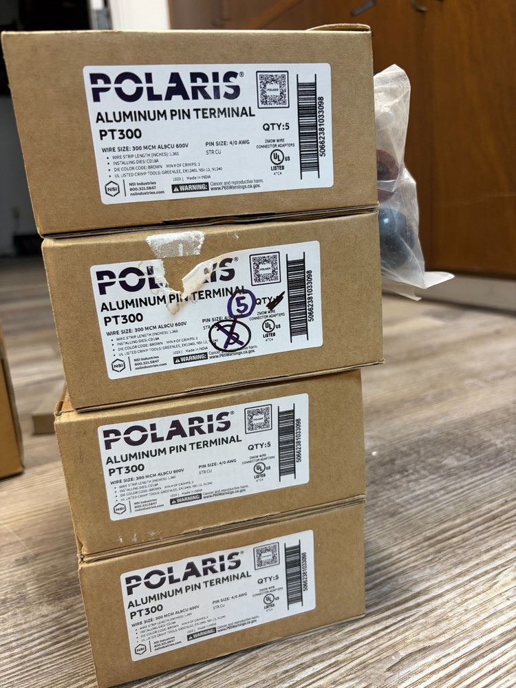 Polaris Aluminum Pin Terminal PT 300