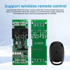 12V 24V 10A DC Motor Driver Forward Reverse Controller / Wireless Remote Control