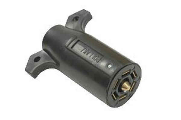 7-Way Rv Plastic Connector Plug(Pack of 1)