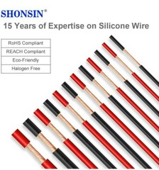 Shonsin 14 AWG 100FT Ultra Flexible Silicone Wire 100% pure cooper 26 Amp BLACK