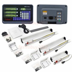 TOAUTO DRO 3 Axis Linear Scale Kit for Bridgeport Mill 350mm+450mm+950mm ,US