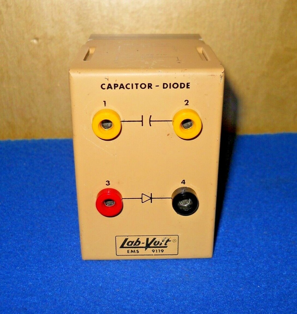 LAB-VOLT EMS 9119 CAPACITOR – DIODE 400 V-DC 3A-400 PIV
