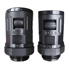 Corrugated Cable Conduit Connector Joint for Black Cable Tidy Tube & Trunking