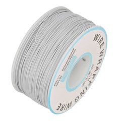 (White)1Roll WiRe Wrapping Single Copper Wire Strand 30AWG Cable 0.25mm Y
