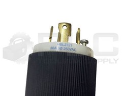 NEW HUBBELL HBL2721 LOCKING PLUG 30A 250VAC *READ*