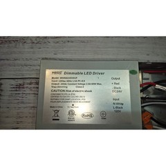 WEGO Lighting WDR6024SVD1P Dimmable LED Driver 60W 24VDC Constant Voltage Class2