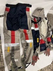 Electrostatics AC Induction Conductive Suit Electrical Safety Jacket Pant 188/XL