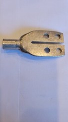 Marconi 1/0 AWG Split-Tongue 4 Hole 1/4 Stud, 5/8 Spc, Lug, Pink Die, 245393500