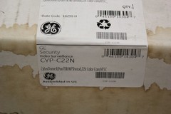 NEW GE SECURITY CYP-C22N VIDEO SURVEILLANCE SECURITY CAMERA