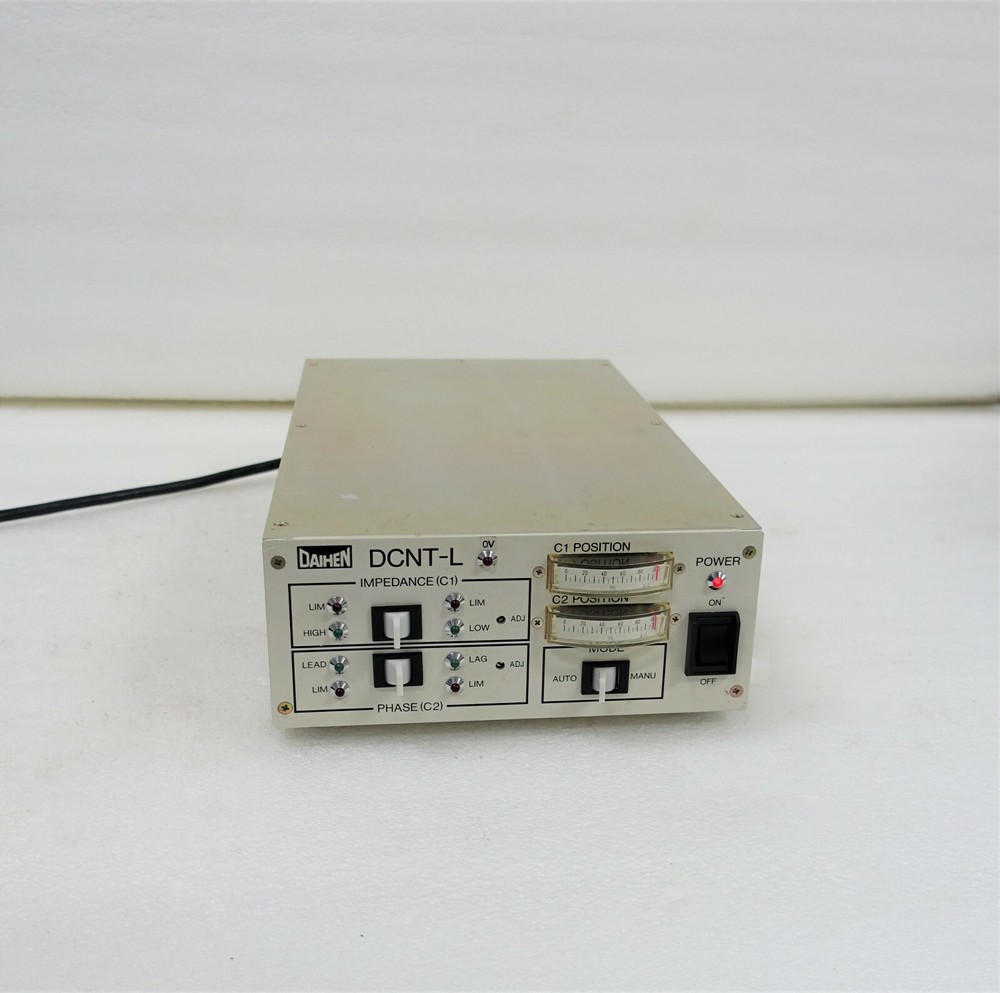 DAIHEN DCNT-L1 RF TUNER CONTROLLER *POWERS UP*