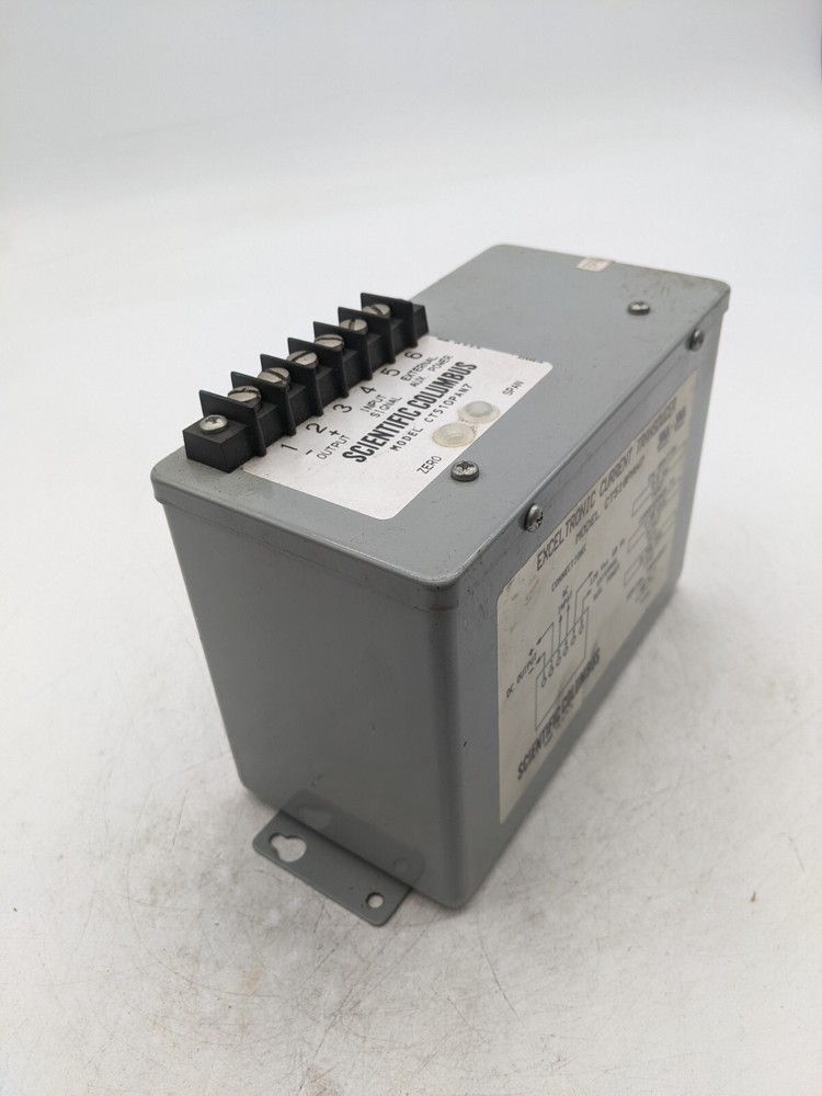 Scientific Columbus CT510PAN7 Exceltronic Current Transducer Gray 0-750 Ohm 60Hz
