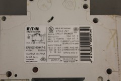 EATON CIRCUIT BREAKER FAZ-C10/2-NA