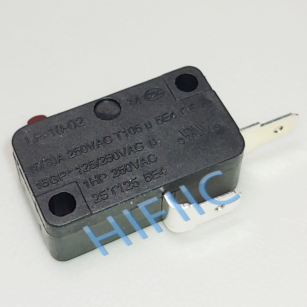 1/5PCS YUYANG LF-10-02 Micro Limit Switch 2 Pins 16A 125/250VAC Normally Open