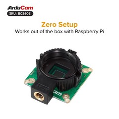 12.3MP IMX477 Camera Module for Raspberry Pi HQ, Compatible with Pi 5/4B/3B+/Zer
